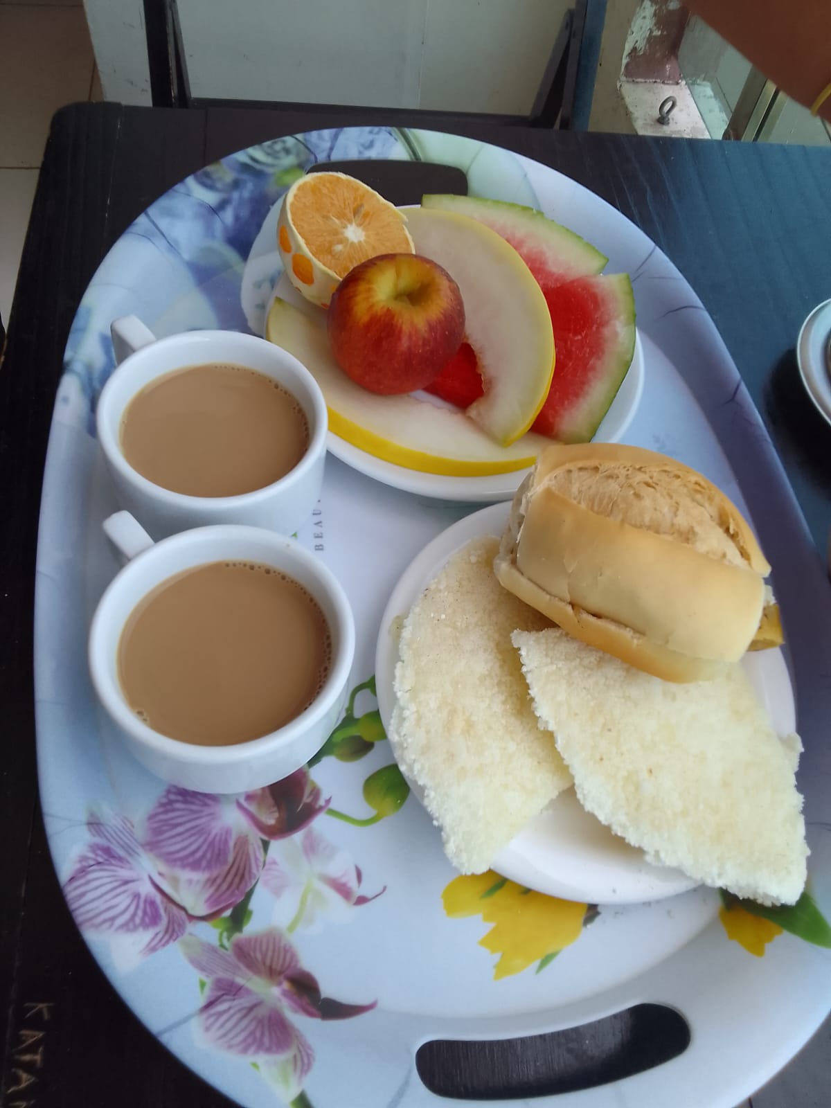 Café da manhã no restaurante do Hotel Nova Olinda Palace